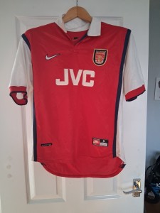 Original Authentic Nike Arsenal 1998/1999 Home Shirt Mens Small for sale on Ebay