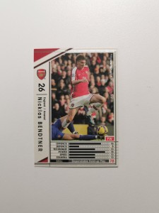 Panini WCCF 0809 Nicklas Bendtner ROOKIE!!! ARSENAL #3 for sale on Ebay