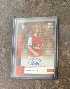 Topps Arsenal Team Set 2026 Alexander Hleb Auto 48/99 Arsenal Legend Card for sale on Ebay