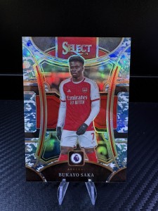 Bukayo Saka /110 - Winter Camo  - Arsenal - Panini Select Premier League 2023-24 for sale on Ebay
