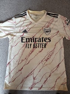 Mens Arsenal Football Top Size L for sale on Ebay