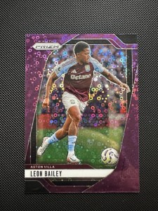 Leon Bailey /25 Purple Breakway 2024-25 Panini Prizm Premier League Aston Villa for sale on Ebay