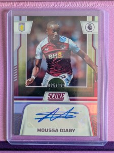 2023-24 Panini Score Moussa Diaby Autograph #95/199 Aston Villa for sale on Ebay