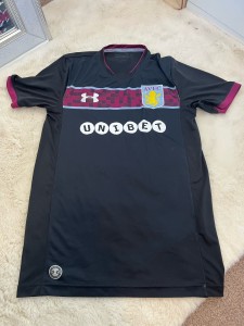 Aston Villa Football Shirt 2017/2018 Size Small for sale on Ebay
