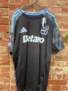 New with tags Aston Villa Betano Adidas Black Shirt - Extra Large for sale on Ebay