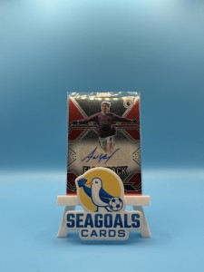 2021-22 Panini Prizm Aston Villa Auto Juan Pablo Angel Red Star SSP Flashback for sale on Ebay