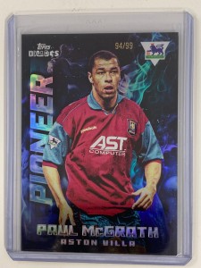 TOPPS DECADES 2025 PAUL MCGRATH ASTON VILLA PIONEER 94/99. for sale on Ebay