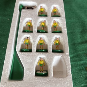 Subbuteo Norwich City ref 772 9 players for sale on Ebay