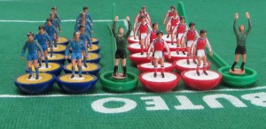 SUBBUTEO 2 LW ORIGINAL MP TEAMS, REF 683 ARSENAL & REF 690 VERONA, UNBOXED. for sale on Ebay