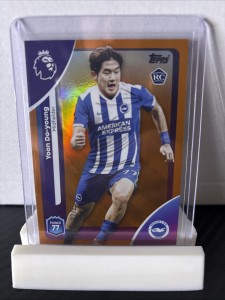 Yoon Do-Young /25 RC Topps Premier League 2026 Brighton for sale on Ebay