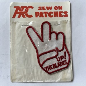 Sheffield United Up The Blades’ Cloth Sew On Patch - Vintage 1980’s for sale on Ebay
