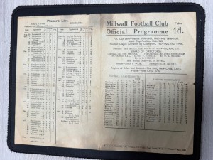 Millwall    v  Plymouth Argyle 1945/46  (3/2) for sale on Ebay