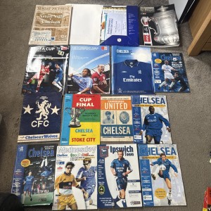 Chelsea Programmes Bundle Joblot  Home / Aways modern & vintage  for sale on Ebay