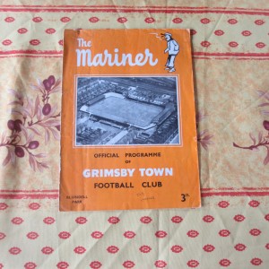 Grimsby v Mansfield Div 3 North 1952/3 for sale on Ebay