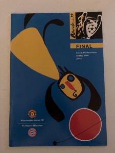 Manchester United vs Bayern Munich 1999 European Cup Final Football Programme for sale on Ebay