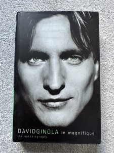 David Ginola Le Magnifique Autobiography Book - Signed. Newcastle Spurs France  for sale on Ebay