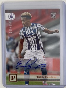PANINI CHRONICLES 2020/21 GRADY DIANGANA WEST BROMWICH ALBION AUTOGRAPH 228/250 for sale on Ebay