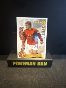 Ole Gunnar Solskjaer Manchester United - 2003/2004 Magic Box Int. Shoot Out for sale on Ebay