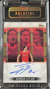 Topps Manchester United Palatial Edinson Cavani Montage Moments /5 for sale on Ebay