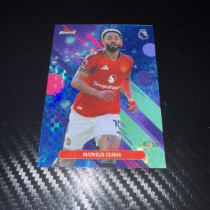 Manchester United Matheus Chuna 83/99 Topps Finest. for sale on Ebay