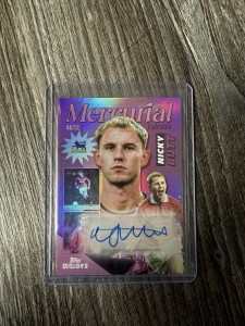 Nicky Butt /50 Auto Mercurial Talents Manchester United Topps Decades 90s for sale on Ebay