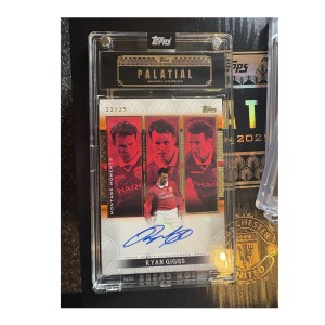 2025-26 Topps Palatial Ryan Giggs Montage Moments Auto /25 Manchester United for sale on Ebay