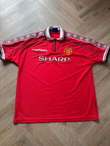 Manchester United Football Shirt By Umbro 98/99 Size XXL for sale on Ebay