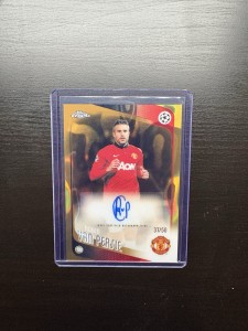 2025/26 Topps UCC Chrome - Robin Van Persie Auto /50 - Manchester United for sale on Ebay
