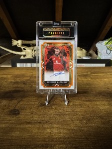 Manchester United Palatial - Noussair Mazroui On Card Auto 10/25 for sale on Ebay
