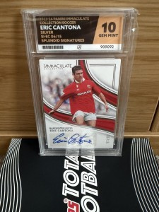 Panini Immaculate 2023-24 Eric Cantona /15 Manchester United GEM MINT 10 for sale on Ebay