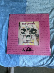 Eric Cantona Signed Perfect Imperfection Vinyl Manchester United for sale on Ebay