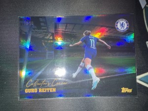 Chelsea Team Set 25/26 Guro Reiten Collector’s Corner Insert /50 for sale on Ebay