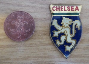 Vintage 1970s Chelsea Fc badge for sale on Ebay