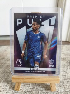 Topps Premier League 2025/2026 Estevao Rookie Premier Pull Chelsea for sale on Ebay