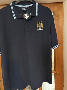Manchester City Polo Shirt Size XXL New with Tags Official Merchandise for sale on Ebay