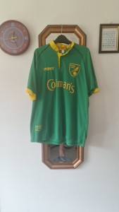 NORWICH CITY , COLEMANS HOME SHIRT 1997 for sale on Ebay