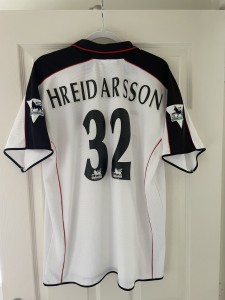 *Original* 2000/01 Ipswich Town Medium Away Shirt *Hreidarsson 32* for sale on Ebay