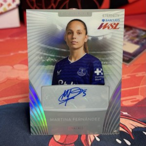 Panini Eternity WSL 25/26 Martina Fernandez Rookie Auto Everton Autograph Card for sale on Ebay