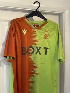 Nottingham Forest 2021-2022 XL Third Away shirt for sale on Ebay