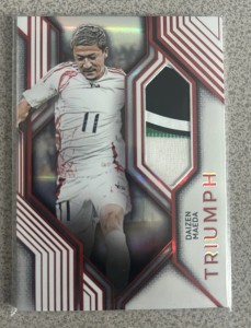 Daizen Maeda Celtic Ultra-Rare Card 1/6 First Print Match-Worn Jersey Patch for sale on Ebay