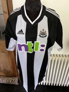 Newcastle United Football Club Shirt Home 2001/3 Size L for sale on Ebay