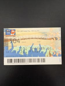 Lionel Messi U20 World Cup Final Full Ticket Mint Condition for sale on Ebay