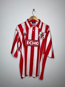 Rare Original Lincoln City 1996/1997 Home Shirt XL ADMIRAL Football Shirt for sale on Ebay