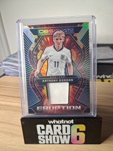 Anthony Gordon Patch /199 Panini Obsidian England / Newcastle for sale on Ebay