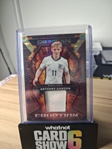 Anthony Gordon Patch /49 Panini Obsidian England / Newcastle for sale on Ebay