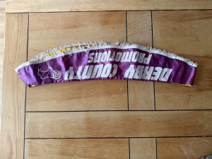 Derby County FC Promotions Sash for sale on Ebay
