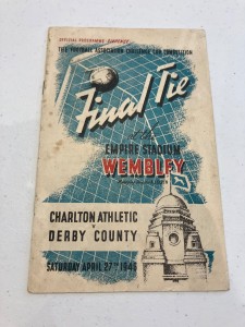 FA Cup Final Football Programme 1946 Charlton Athletic vs Derby County for sale on Ebay