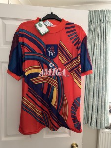 Chelsea FC 1990s Retro Goalkeeper Shirt - Score draw Remake - XL - BNWT for sale on Ebay