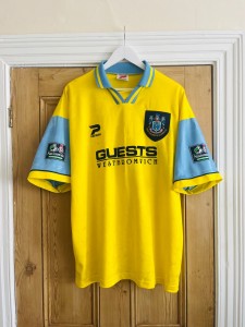 Rare West Bromwich Albion 1996/1997 away football shirt Richard Sneekes #4 for sale on Ebay