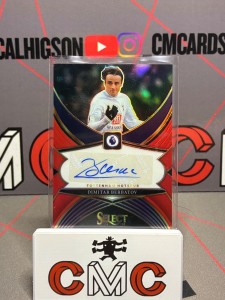 2024-25 panini select Dimitar Berbatov auto red Tottenham Hotspur for sale on Ebay